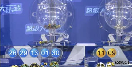第2026072期大乐透开奖现场截图图片