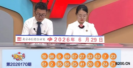 第2026170期快乐8开奖现场截图图片