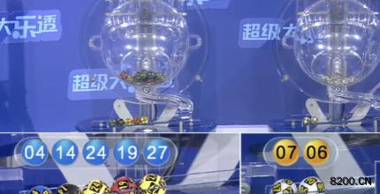 第2026077期大乐透开奖现场截图图片