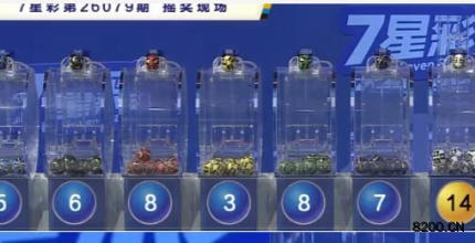 第2026079期七星彩开奖现场截图图片