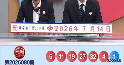 第2026080期双色球开奖现场截图图片
