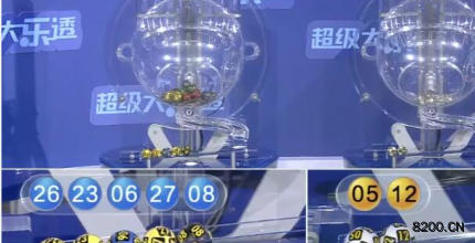 第2026079期大乐透开奖现场截图图片
