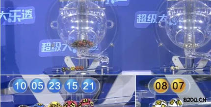 第2026080期大乐透开奖现场截图图片