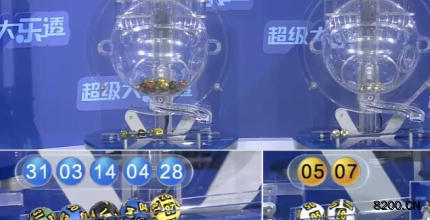 第2026085期大乐透开奖现场截图图片
