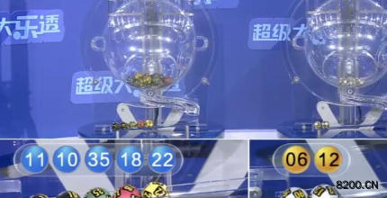 第2026086期大乐透开奖现场截图图片