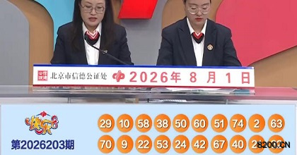 快乐8开奖现场截图图片