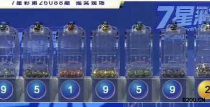 第2026088期七星彩开奖现场截图图片