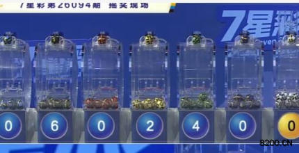 第2026094期七星彩开奖现场截图图片