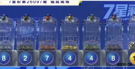 七星彩开奖现场截图图片