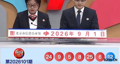 第2026101期双色球开奖现场截图图片