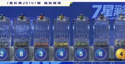 七星彩开奖现场截图图片