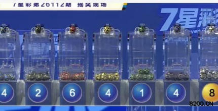 第2026112期七星彩开奖现场截图图片