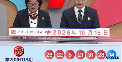 第2026118期双色球开奖现场截图图片