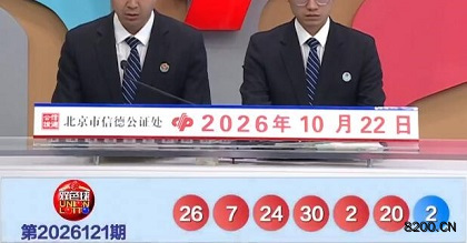 第2026121期双色球开奖现场截图图片